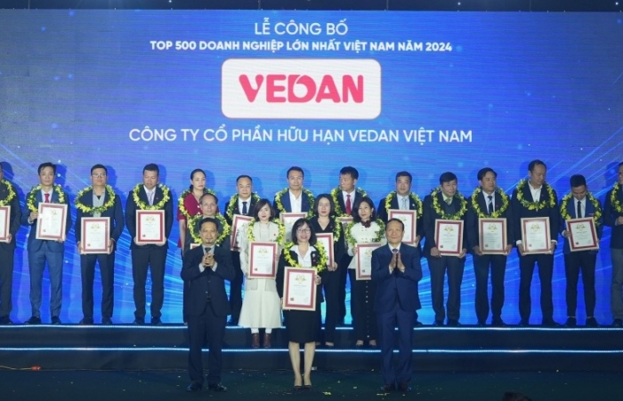 Vedan Việt Nam 12 năm vững vàng trong “Top 500 doanh nghiệp lớn nhất Việt Nam”