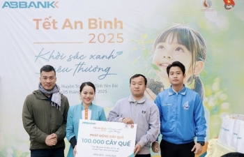 ABBANK phát động gây quỹ 100.000 cây xanh cho người dân tỉnh Yên Bái