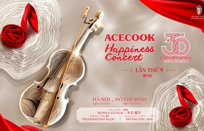 Acecook Happiness Concert 2025 – 9 năm lan tỏa hạnh phúc âm nhạc