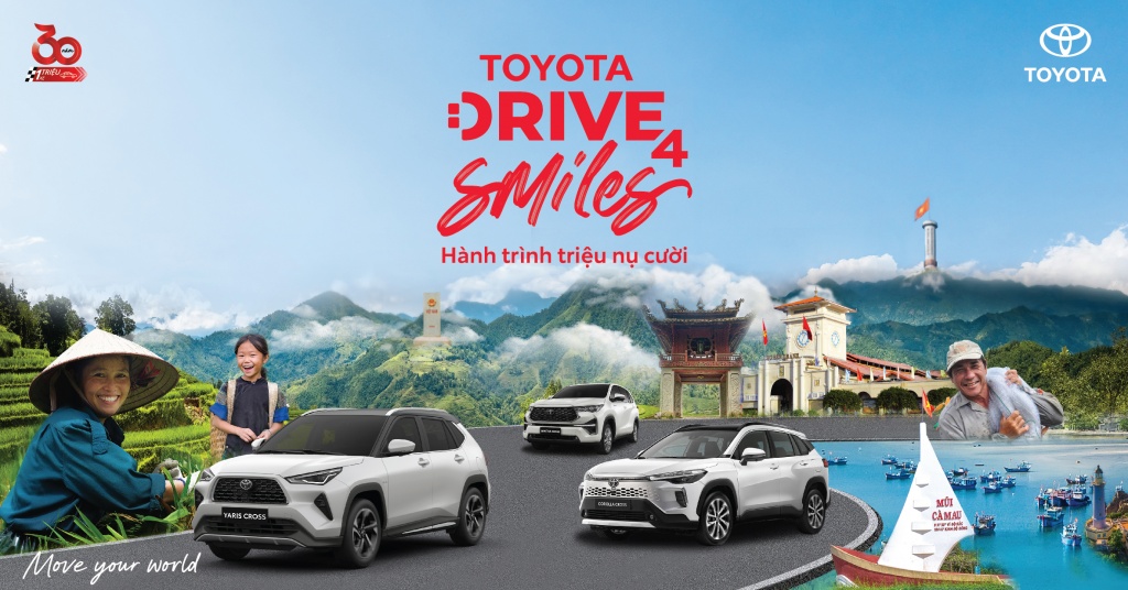 Hành trình Toyota- Hành trình triệu nụ cười