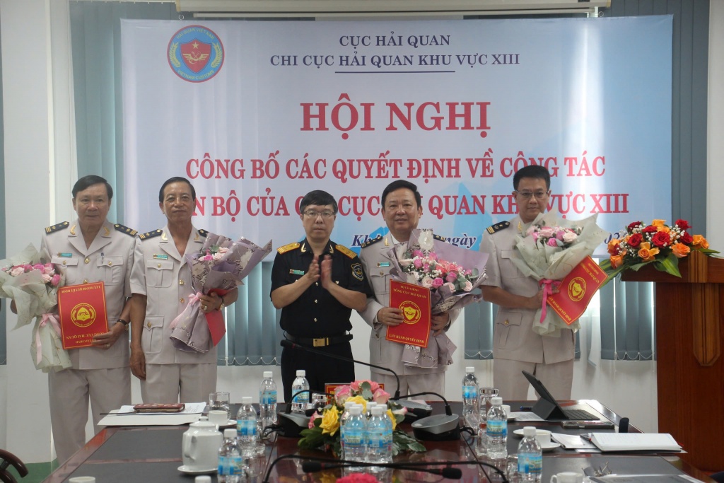 Chi cục Hải quan Khu vực XIII quản lý hải quan trên địa bàn 4 tỉnh miền Trung