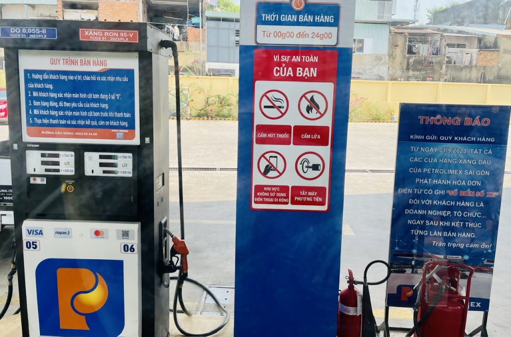Kiểm tra việc lập hóa đơn điện tử từng lần bán lẻ xăng dầu