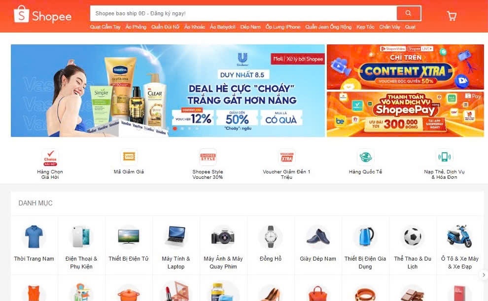 Shopee giảm phí và tăng hỗ trợ cho người bán từ tháng 6/2025