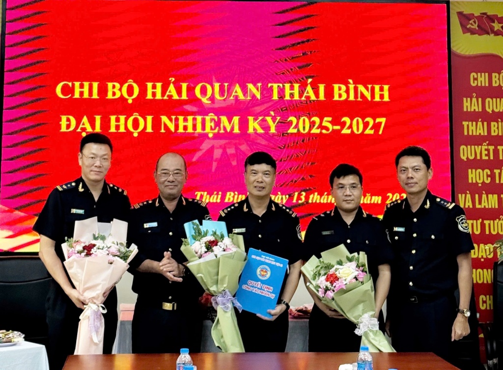 Hải quan Thái Bình tổ chức Đại hội Đảng nhiệm kỳ 2025 – 2027