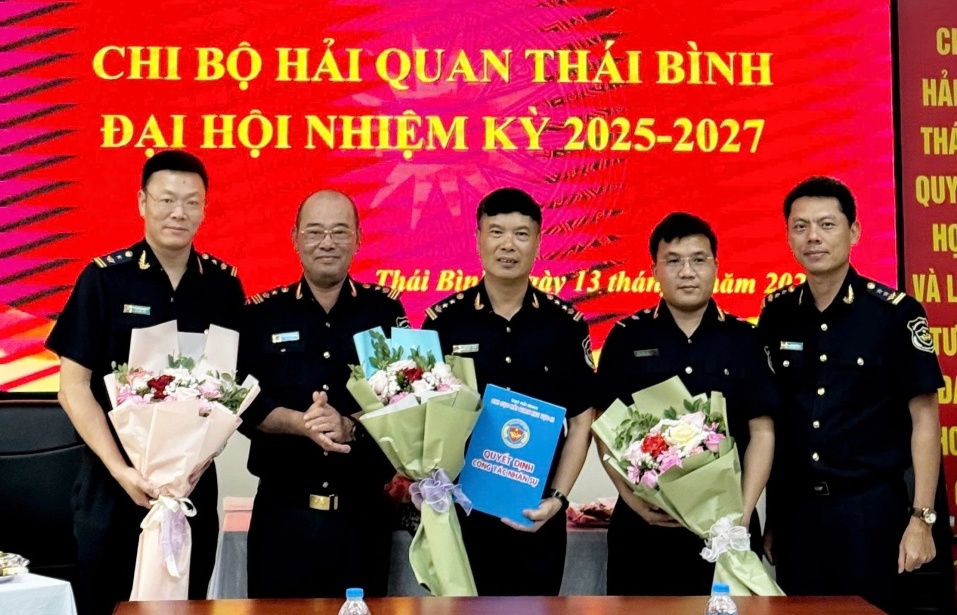 Hải quan Thái Bình tổ chức Đại hội Đảng nhiệm kỳ 2025 – 2027