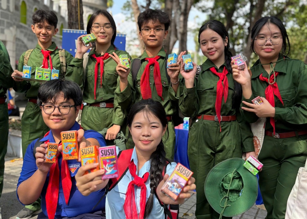 Vinamilk tiếp sức “Búp măng non” viết tiếp hành trình cháu ngoan Bác Hồ