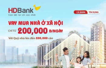 Dễ dàng mua nhà ở xã hội – Trả góp chỉ 200.000 đồng/ngày cùng HDBank