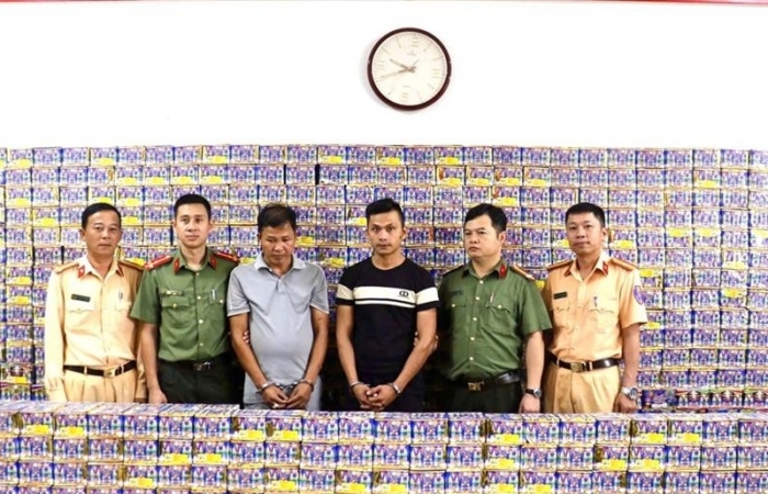 Triệt phá vụ vận chuyển pháo nổ xuyên quốc gia, thu giữ 1,5 tấn