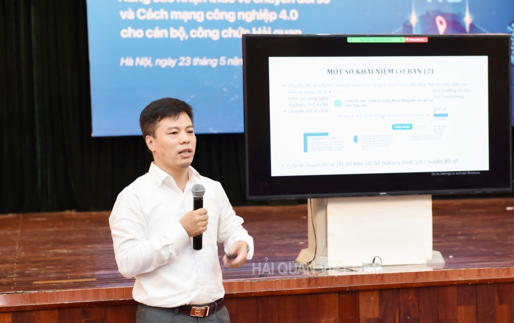 Ngành Hải quan đào tạo về chuyển đổi số