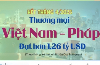 (INFOGRAPHICS) Pháp - đối tác thương mại hàng đầu của Việt Nam ở châu Âu
