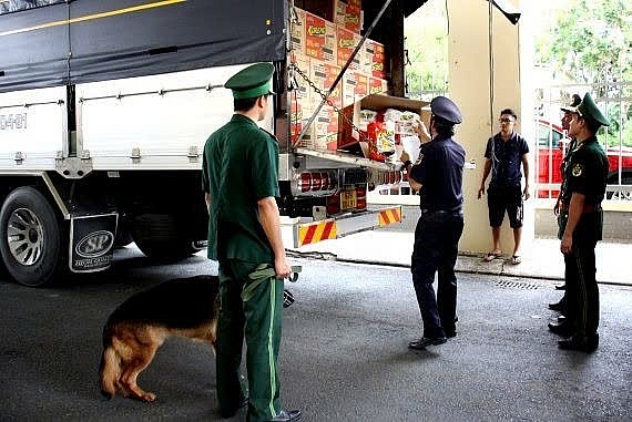 Hải quan khu vực XX: Kiểm soát chặt chẽ hàng hóa XNK qua biên giới