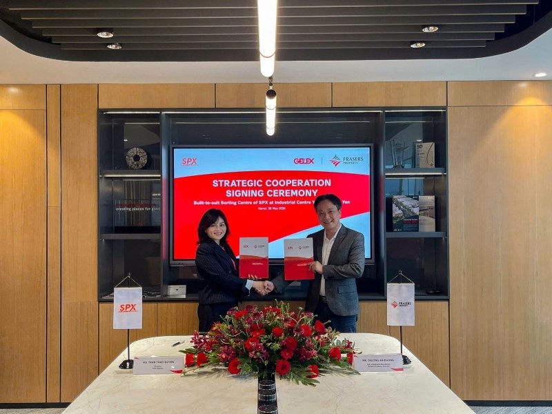 SPX Express và Frasers Property Vietnam bắt tay phát triển trung tâm phân loại hàng hóa tự động