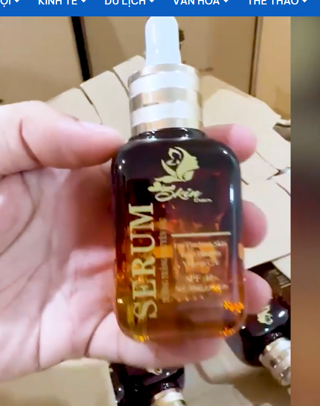 Phát hiện gần 35.000 tem chống hàng giả tại cơ sở bán mỹ phẩm giả