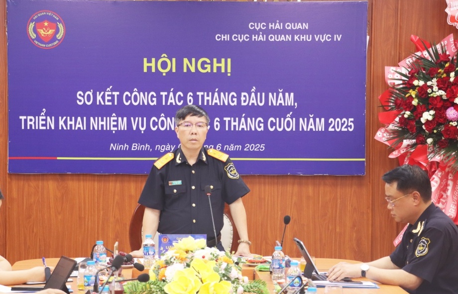 Hải quan khu vực IV sớm ổn định tổ chức, thông quan lượng hàng hóa hơn 38 tỷ USD