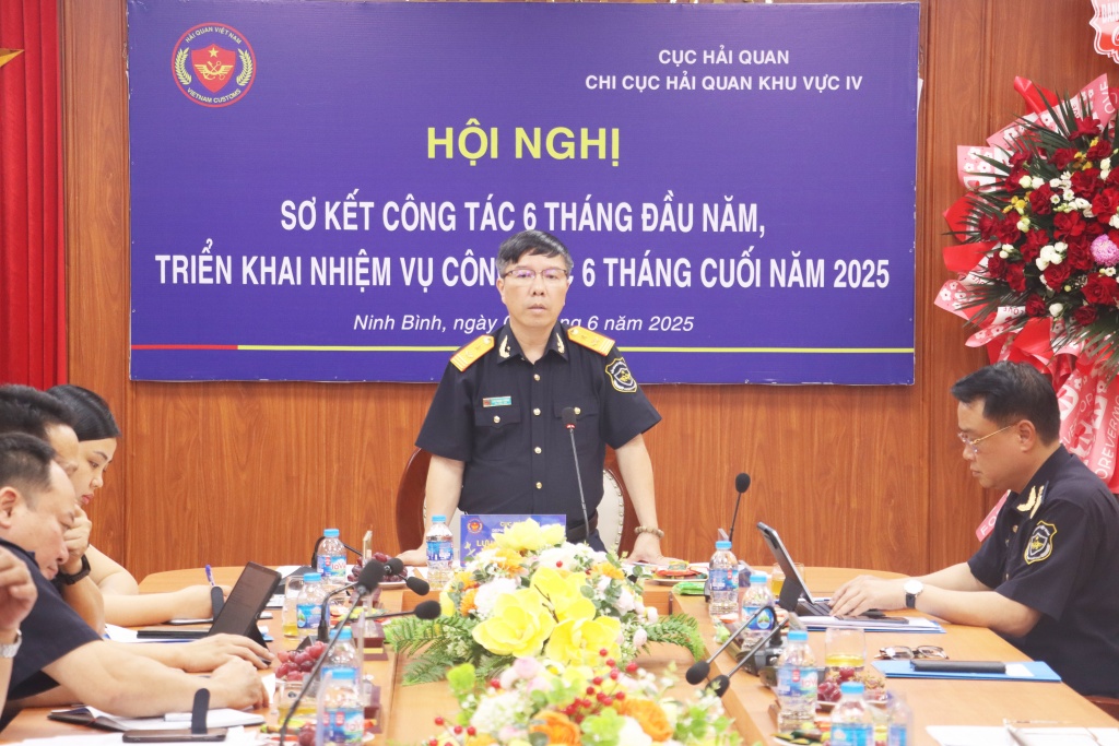Hải quan khu vực IV sớm ổn định tổ chức, thông quan lượng hàng hóa hơn 38 tỷ USD