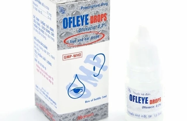 Cục Quản lý Dược thông báo thu hồi toàn quốc dung dịch thuốc nhỏ mắt, tai Ofleye Drops (Ofloxacin 0,3%) nêu trên do Công ty cổ phần dược Medipharco sản xuất