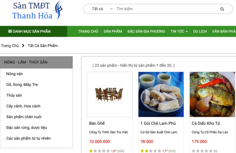 Thanh Hóa tăng hạng trên bản đồ thương mại điện tử Việt Nam