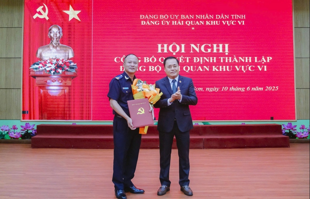 Thành lập Đảng bộ Hải quan khu vực VI