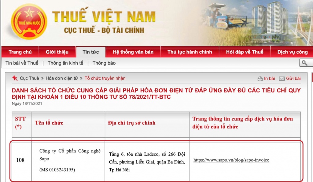 Sapo 6870: giải pháp phần mềm xuất hóa đơn điện tử miễn phí cho hộ kinh doanh