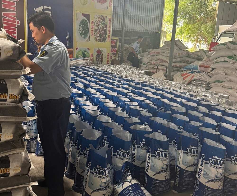 Hiện trường cơ sở sản xuất.