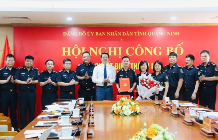 Thành lập Đảng bộ Chi cục Hải quan khu vực VIII trực thuộc Đảng bộ UBND tỉnh Quảng Ninh