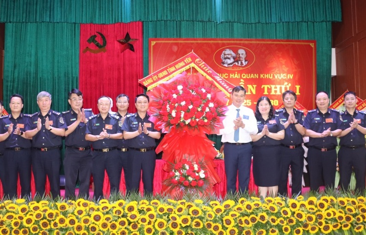 Hải quan khu vực IV tổ chức Đại hội Đảng bộ lần thứ Nhất