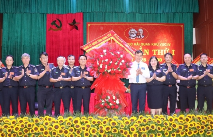 Hải quan khu vực IV tổ chức Đại hội Đảng bộ lần thứ Nhất