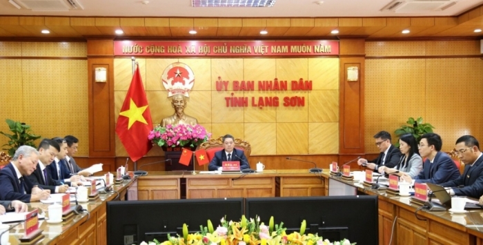 Lạng Sơn hội đàm với Quảng Tây (Trung Quốc) để thúc đẩy thông quan hàng hóa