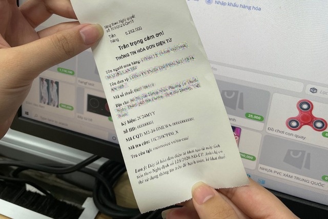 Phạt hành chính nếu đúng đối tượng mà không triển khai hóa đơn điện tử từ máy tính tiền