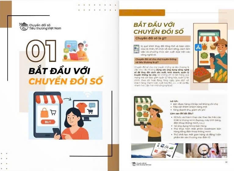 “Bạn đồng hành” của Tiểu thương trong hành trình chinh phục thương mại điện tử