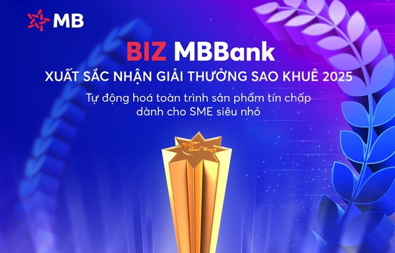 Sản phẩm vay vốn tín chấp dựa trên dữ liệu của BIZ MBBank được đánh giá 5 sao