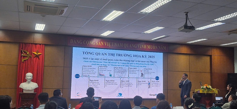 Logistics Việt – Mỹ 2025: Giữa ‘bão’ thuế quan và làn sóng dịch chuyển – Doanh nghiệp Việt xoay chuyển thế nào?