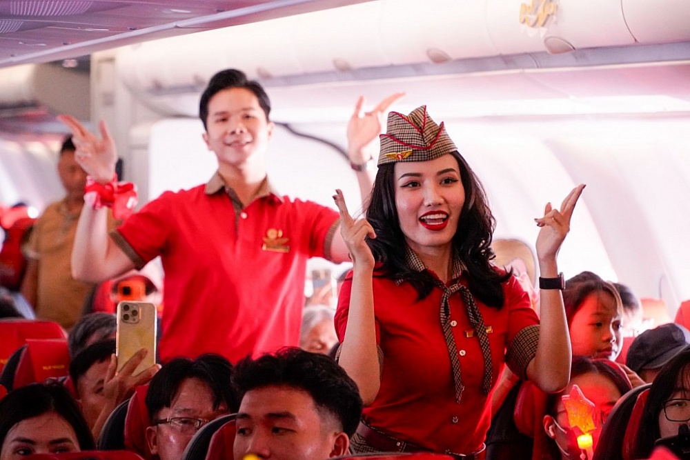 Vietjet đồng hành cùng người hâm mộ đến K-Star Spark 2025 tại Hà Nội