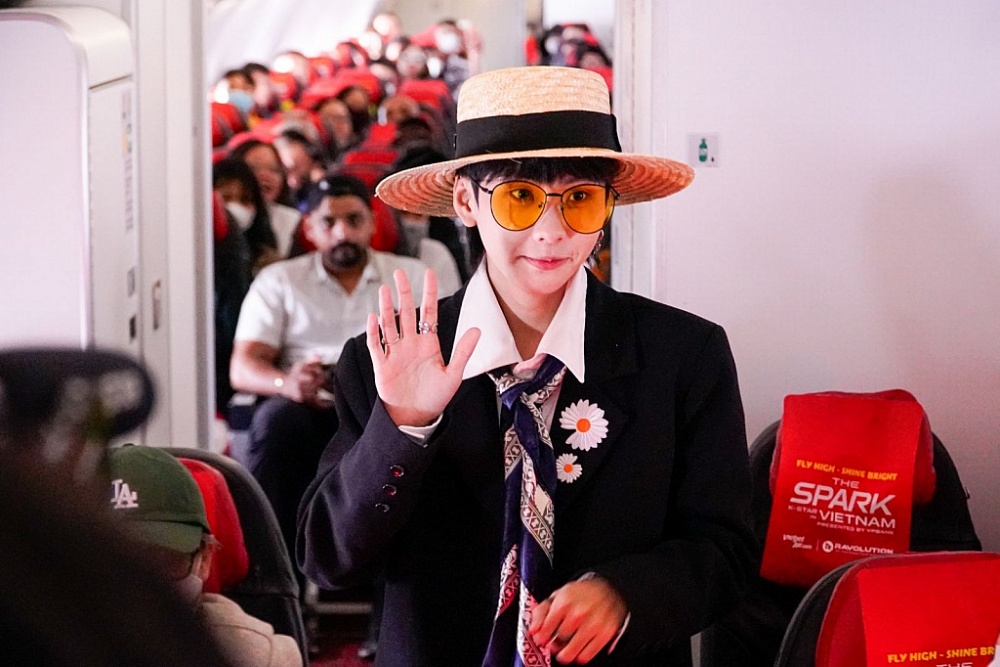 Vietjet đồng hành cùng người hâm mộ đến K-Star Spark 2025 tại Hà Nội