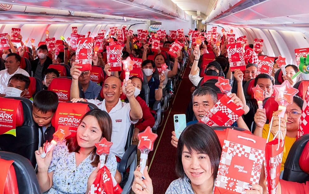 Vietjet đồng hành cùng người hâm mộ đến K-Star Spark 2025 tại Hà Nội