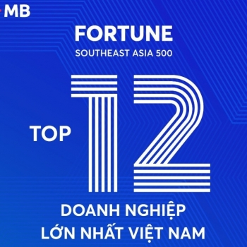 MB lọt Top 100 doanh nghiệp lớn nhất Đông Nam Á, thăng 5 bậc trên Fortune SEA 500