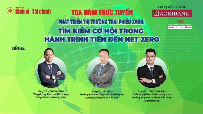 Sắp diễn ra Tọa đàm trực tuyến “Phát triển thị trường trái phiếu xanh: Tìm kiếm cơ hội trong hành trình tiến đến Net Zero”