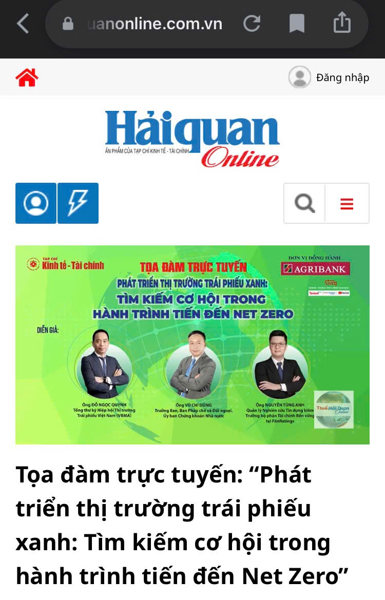 Lời cảm ơn của Ban tổ chức Toạ đàm