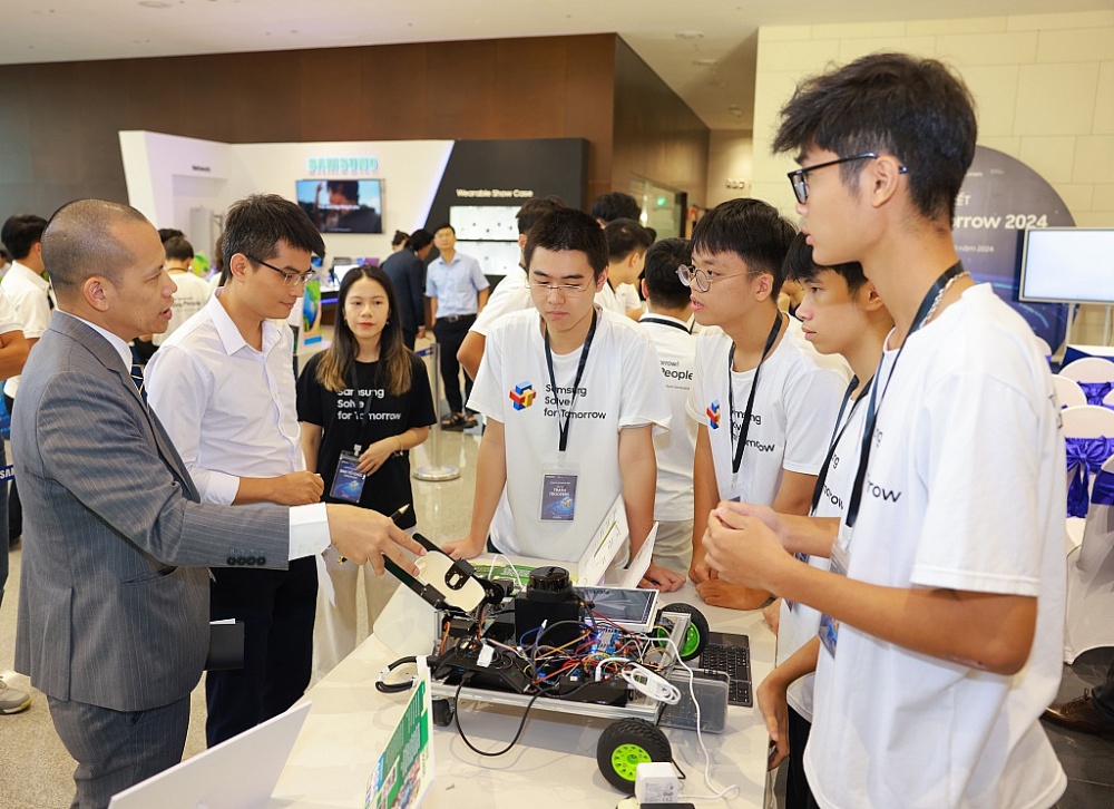 Sự đa dạng về chủ đề của các dự án tham gia SFT hàng năm thể hiện sự quan tâm của các em học sinh đến nhiều vấn đề trong xã hội.