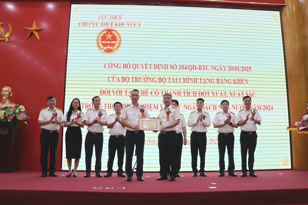6 tháng đầu năm 2025: Chi cục Thuế khu vực I cán mốc số thu 375.891 tỷ đồng
