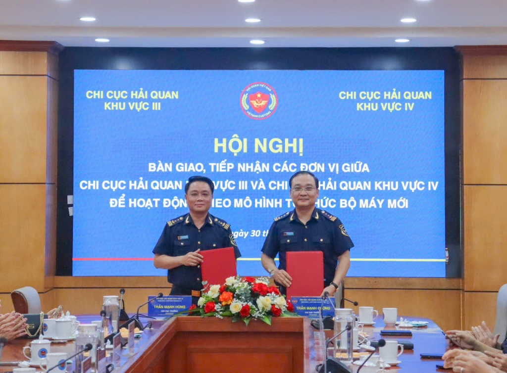 Chuyển Hải quan Hải Dương và Hải quan Thái Bình về các chi cục mới
