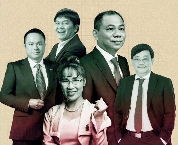 Việt Nam có 5 tỷ phú USD trong danh sách của Forbes