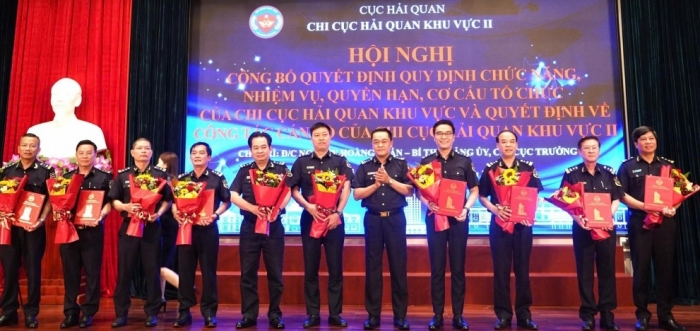 Chi cục Hải quan khu vực II có 10 phó chi cục trưởng