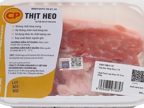 C.P. Việt Nam không vi phạm quy định về an toàn thực phẩm khi cung cấp thịt heo, thịt gà