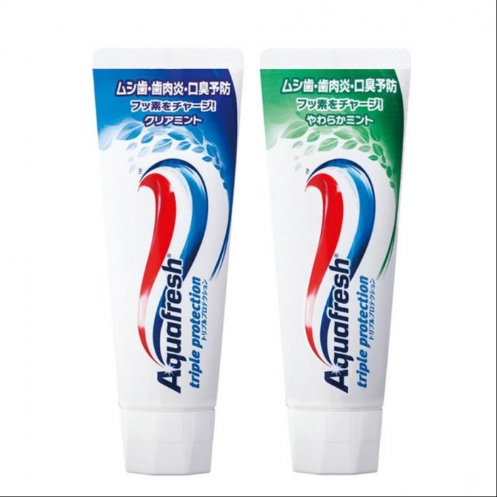 Thu hồi 2 loại kem đánh răng Aquafresh của Nhật