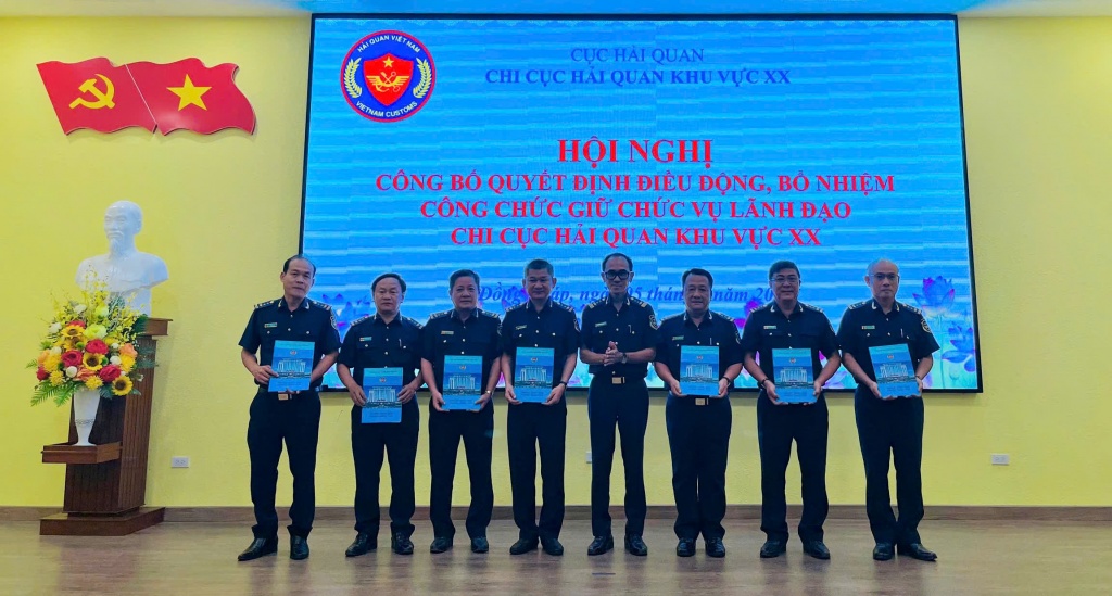 Kiện toàn tổ chức bộ máy, nhân sự Chi cục Hải quan khu vực XX