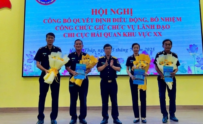 Kiện toàn tổ chức bộ máy, nhân sự Chi cục Hải quan khu vực XX