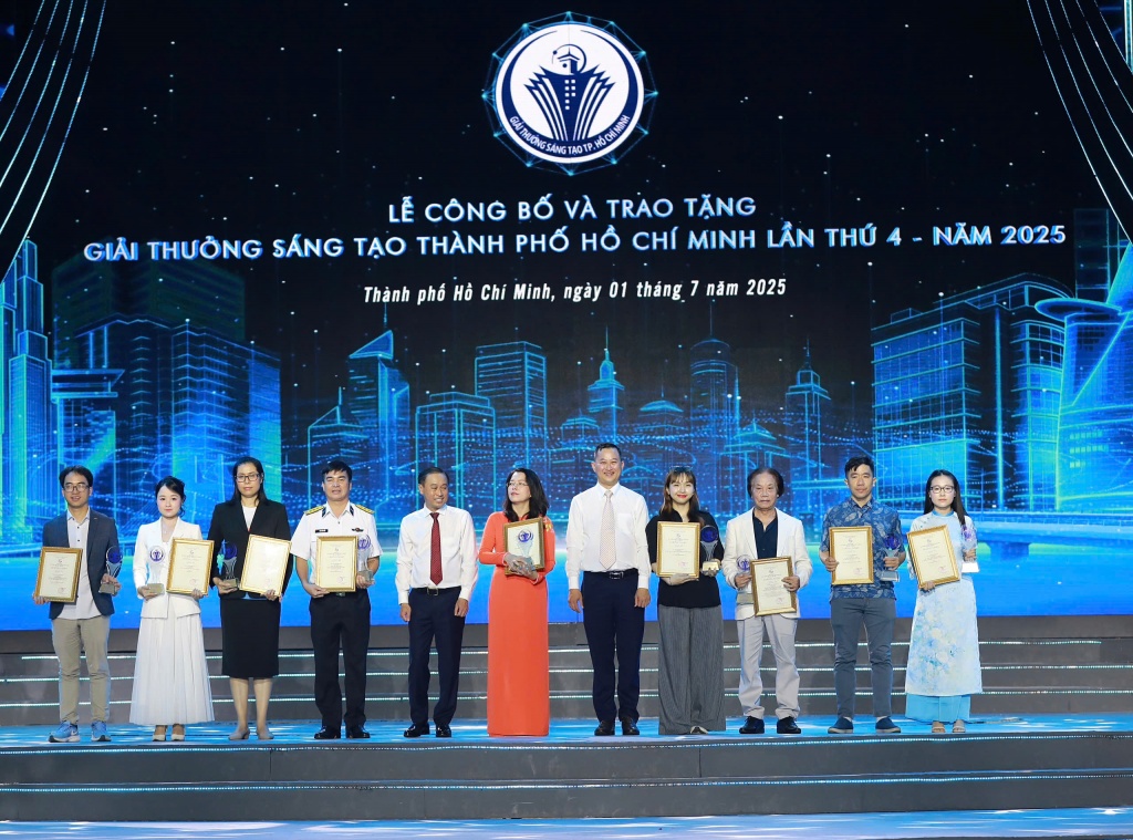 Tân cảng Sài Gòn đạt giải Nhì Giải thưởng Sáng tạo TP. Hồ Chí Minh