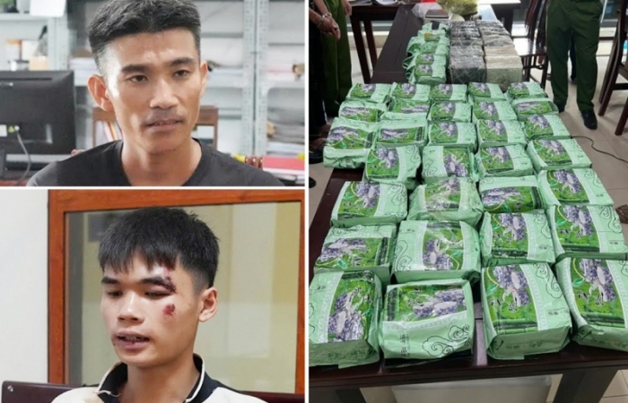 Nghệ An phá đường dây thu giữ 60 bánh heroin và 37 kg ma túy đá