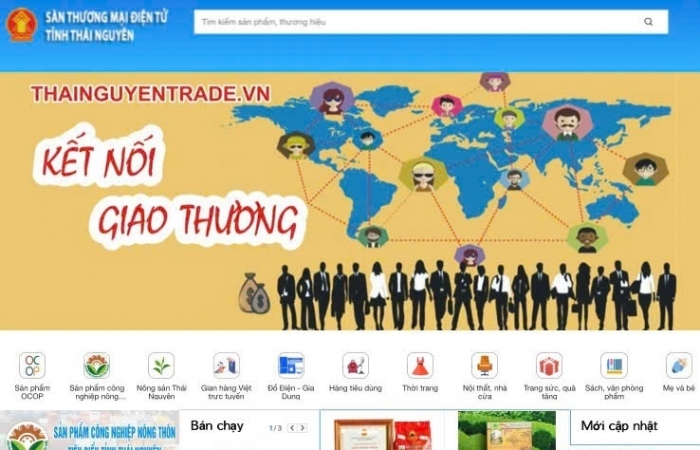 Thương mại điện tử mở rộng thị trường tiêu thụ cho đặc sản Thái Nguyên